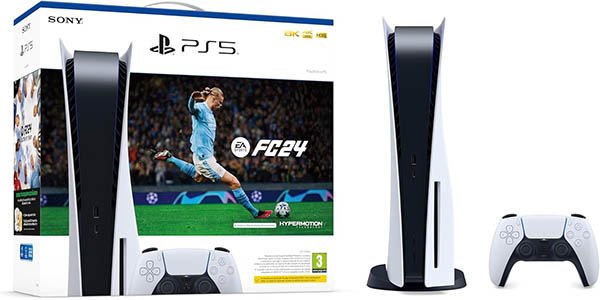 Chollo Pack PS5 + EA Sports FC24 por sólo 499€ con envío gratis (-20%) ¡CORRE!