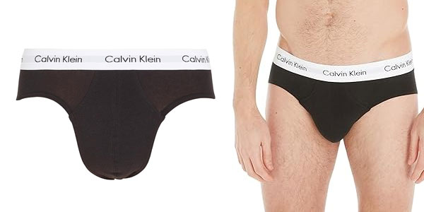 Chollo Pack x3 Calzoncillos Slip Calvin Klein para hombre por sólo 23€ (-46%)