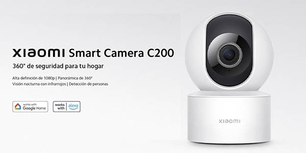 Chollo Cámara WiFi Xiaomi Mi Smart Camera C200 por sólo 24,99€ (-38%)