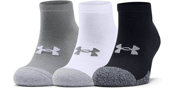 Chollo Pack x3 Pares de calcetines bajos Under Armour HeatGear para adulto por sólo 6,99€ (-30%) ¡Corre!