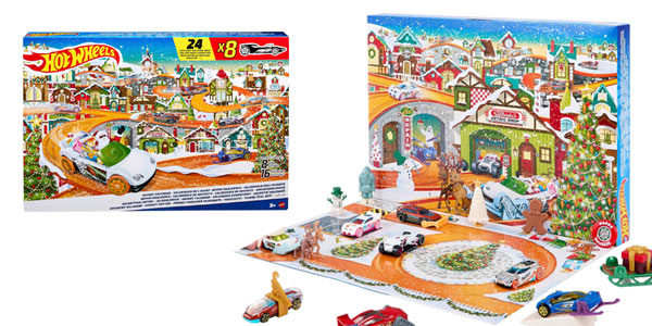 Chollo Calendario de Adviento Hot Wheels por sólo 22,49€ con descuento directo (-25%)