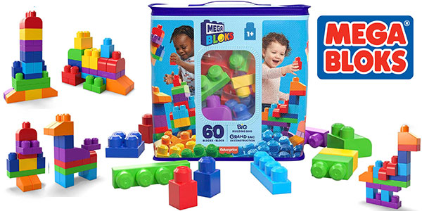 Chollo Juego de construcción Mega Bloks Big Building de 60 piezas por sólo 9,71€ con descuento automático (-46%)