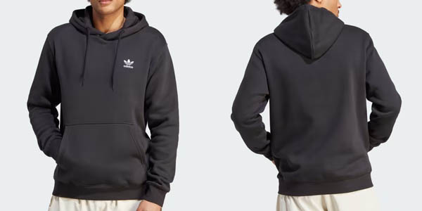 Chollo Sudadera con capucha Adidas Trefoil Essentials para hombre por sólo 30€ con envío gratis (-50%)