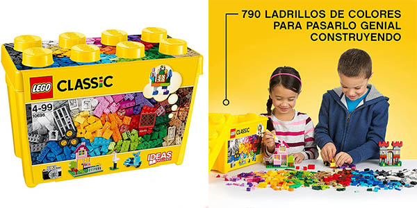 Chollo Caja de ladrillos de construcción LEGO Classic por sólo 29,99€ con descuento automático (-40%)