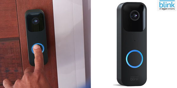 Chollo Timbre inteligente Blink Video Doorbell con notificaciones de movimiento por sólo 31,99€ con envío gratis (54% de descuento)