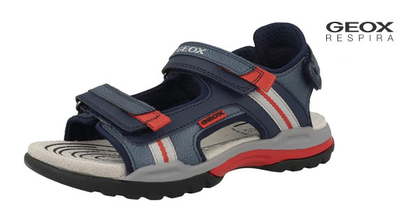 Chollo Sandalias impermeables Geox J Borealis Boy A para niños por sólo 26,95€ (45% de descuento)