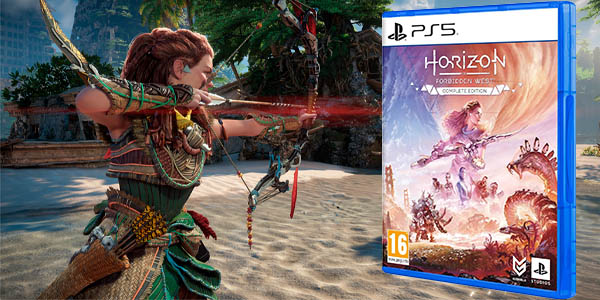 Chollo Horizon Forbidden West Complete Edition para PS5 por sólo 49,99€ con envío gratis (-33%)