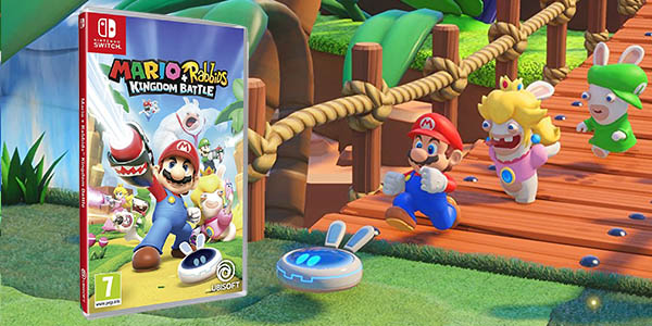 Chollo Mario + Rabbids Kingdom Battle para Nintendo Switch por sólo 18,99€ (-37%)