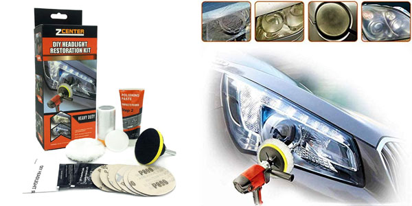 Chollo Kit de restauración ZCenter para pulir faros por sólo 11,99€ (-14%)