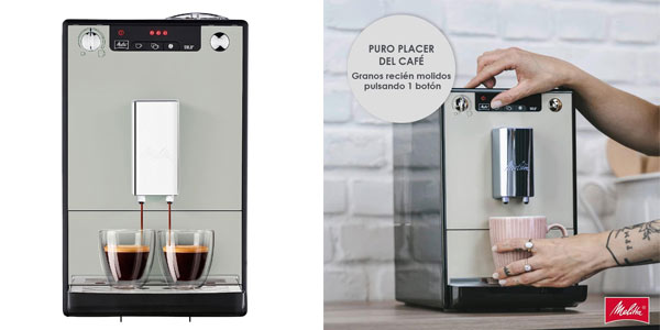 Chollo Cafetera automática Melitta Caffeo Solo de 15 bares por sólo 249€ con envío gratis (-36%)