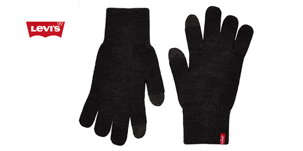 Chollo Guantes táctiles Levi’s Ben Touch Screen Gloves por sólo 10€ (50% de descuento)