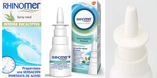 Chollo Descongestionante nasal Rhinomer Intenso Eucalipto de 20 ml por sólo 5,67€ (-33%)