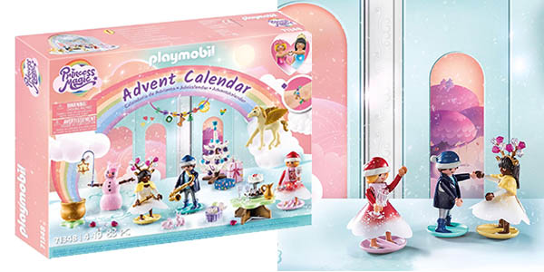 Chollo Calendario de Adviento Playmobil Arcoíris Navidad por solo 17,49€ con cupón descuento (-30%)