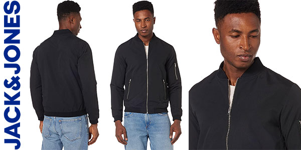 Chollo Chaqueta ligera Jack and Jones College para hombre por sólo 28,43€ (-43%)