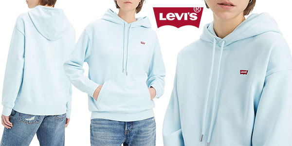 Chollo Sudadera básica Levi’s con capucha para mujer por sólo 32,50€ con envío gratis (-50%)