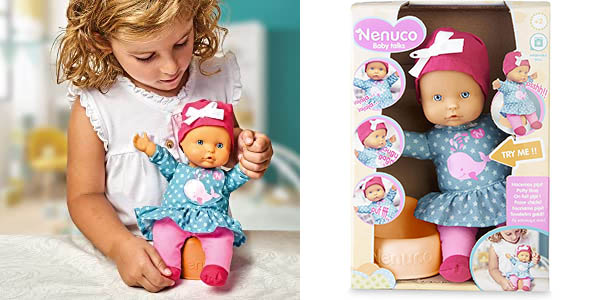 Chollo Bebé Nenuco Baby Talks ¡Hacemos pipí! con sonido por sólo 11,99€ (-33%)