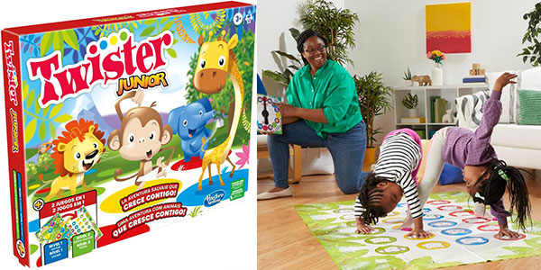 Chollo Juego Twister Junior con tapete de 2 caras por sólo 13,28€ (-30%)