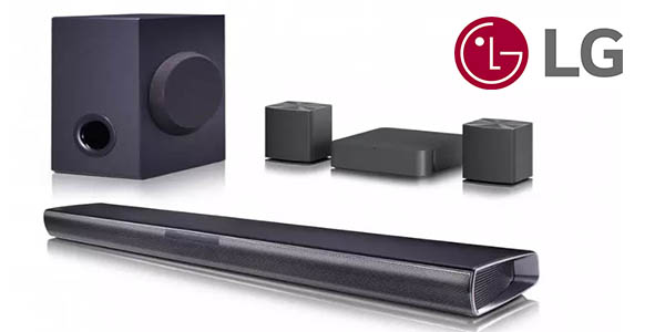 Chollo Barra de sonido inteligente LG SQC4R por solo 160,56€ con envío gratis (-30%)