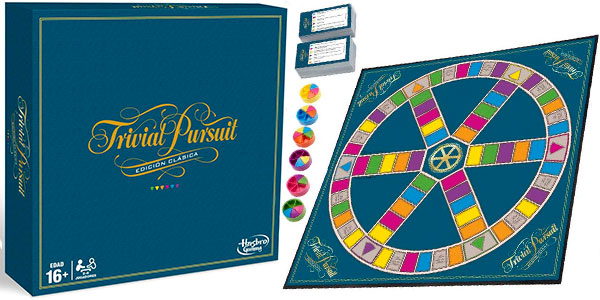 Chollo Juego de mesa Trivial Pursuit Edición Clásica en español por sólo 24,46€ (-40%)