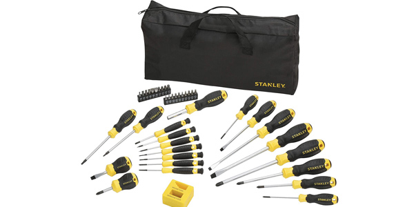 Chollo Set de 42 piezas Destornilladores Stanley STHT0-62113 por sólo 22,99€ (54% de descuento)