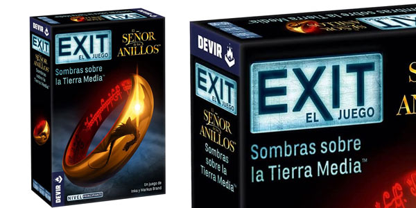 Chollo Escape Room Devir Exit: El Señor de los Anillos por sólo 12,60€ (16% de descuento)