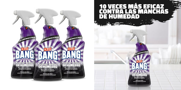 Chollo Pack x3 Cillit Bang Suciedad y Manchas de Humedad por sólo 10,89€ (3,63€ cada uno)