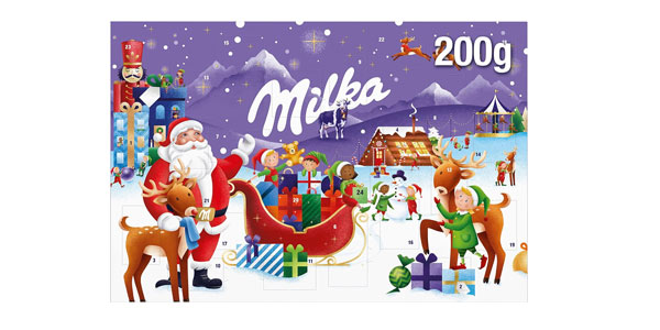 Chollo Calendario de adviento Milka por sólo 6,49€ (no llegues tarde este año)