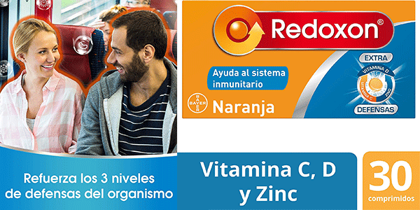 Chollo Complemento alimenticio Redoxon Extra Defensas con Vitamina C de 15 comprimidos por sólo 5,32€ (-41%)