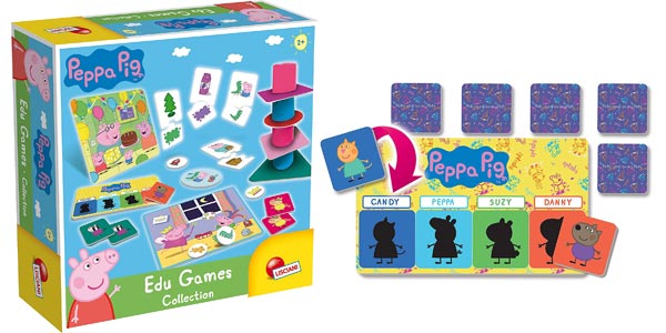 Chollo Colección x10 Juegos educativos Peppa Pig’s Edu Games de Lisciani por sólo 11,99€ (40% de descuento)