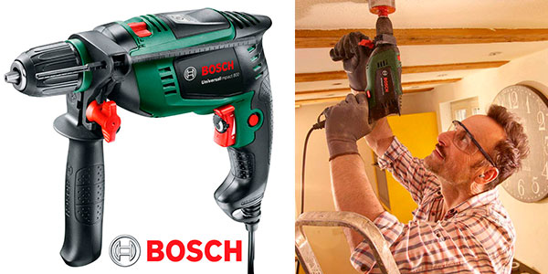 Chollo Taladro percutor Bosch Universal Impact 800 con maletín por sólo 64,99€ con envío gratis (-42%)