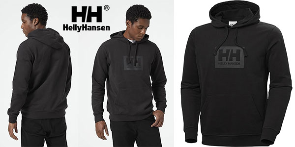 Chollo Sudadera Helly Hansen Box con capucha para hombre por sólo 43,49€ con envío gratis (-33%)