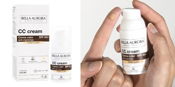 Chollo Crema facial Bella Aurora SPF 50+ Anti-Manchas de 30 ml por sólo 11,90€ (45% de descuento)