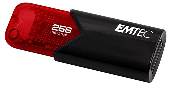 Chollo Memoria flash Emtec Click Easy B110 USB 3.0 de 256 GB por sólo 20,79€ (-29%)