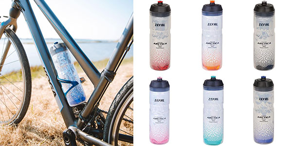 Chollo Bidón isotérmico Zefal Arctica para bicicleta de 750 ml por sólo 5,99€ (-70%)