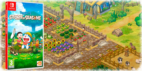 Chollo Doraemon: Story of Seasons para Switch por sólo 19,99€ (-20%)