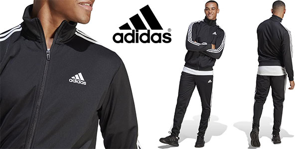 Chollo Chándal Adidas Basic French Terry para hombre por sólo 41,25€ con envío gratis (-45%)