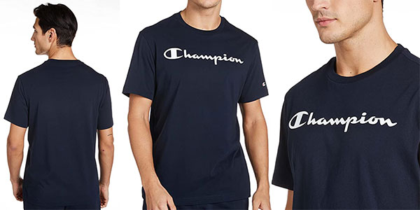 Chollo Camiseta Champion Legacy Classic Logo para hombre por sólo 12,54€ (-55%)