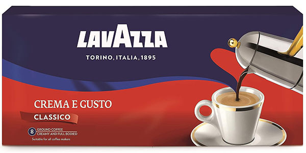 Chollo Pack x10 Café Molido Lavazza Crema e Gusto Classico de 250 g por sólo 19,99€ (-31%)