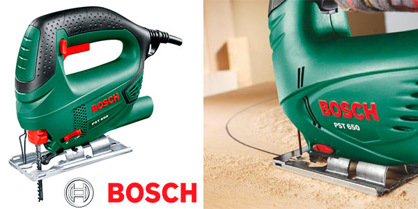 Chollo Sierra de calar Bosch PST 650 de 500 W con maletín por sólo 39,99€ con envío gratis (-44%)