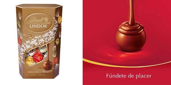 Chollo Caja bombones Lindt Lindor Cornet Surtido de 600 g por sólo 13,49€ (-25%)