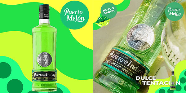 Chollo Gin Puerto de Indias Sweet Melon de 700 ml por sólo 11,51€(-30%)