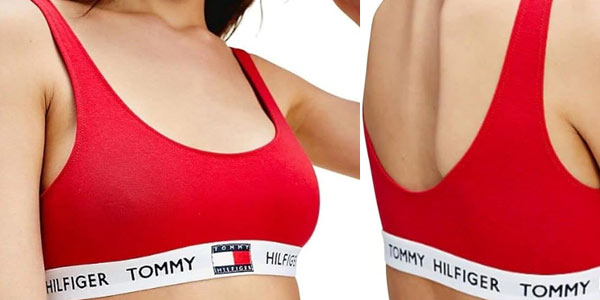 Chollo Sujetador Bralette Tommy Hilfiger para mujer por sólo 17€ (-51%)