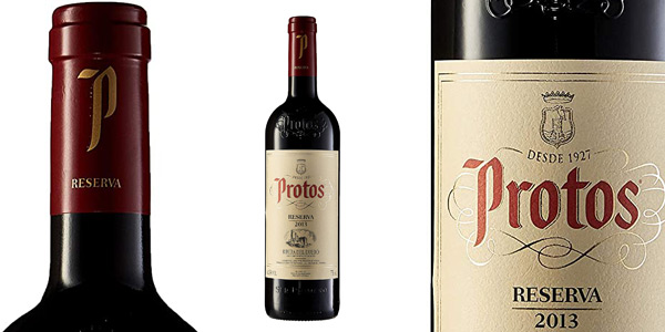 Chollo Vino tinto Protos Reserva de 75 cl por sólo 22,82€ (23% de descuento)