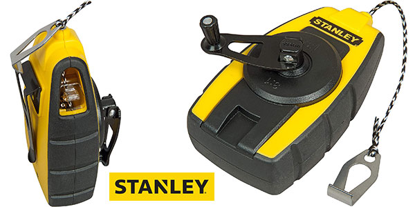 Chollo Tiralíneas Stanley STHT0-47147 de 9 metros por sólo 6,95€ (-46%) ¡Valoraciones top!