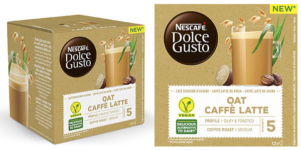 Chollo Pack 36 Cápsulas Nescafé Dolce Gusto Café Avena Latte por sólo 12,72€ (-13%) ¡A 0,35€ cada una!