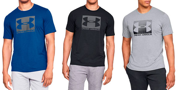 Chollo Camiseta Under Armour Boxed Sportstyle para hombre por sólo 17,95€ (-31%)