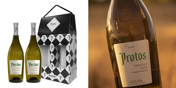 Chollo Pack 2 botellas de Protos Verdejo por sólo 11,50€ (-20%) ¡Valoraciones TOP!