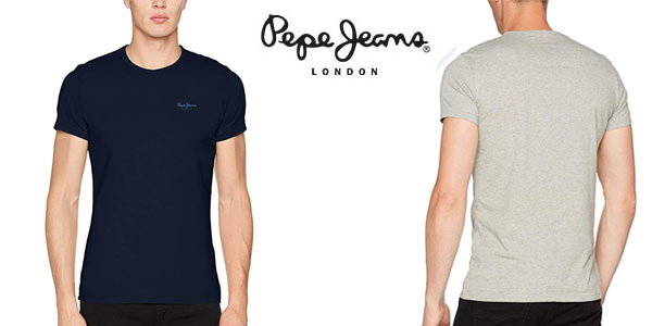 Chollo Camiseta Pepe Jeans Original Basic para hombre por sólo 11,94€ con envío gratis (-52%)