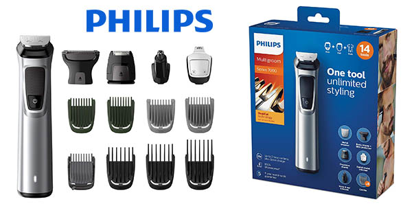 Chollo Barbero Philips MG7720/15 con 14 accesorios por sólo 39,99€ con envío gratis (-43%)