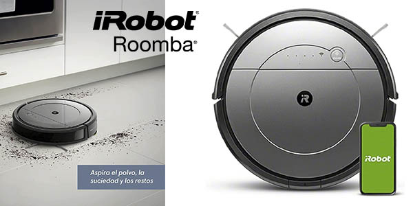 Chollo Robot aspirador y friegasuelos Roomba Combo por sólo 199€ con envío gratis (-43%)